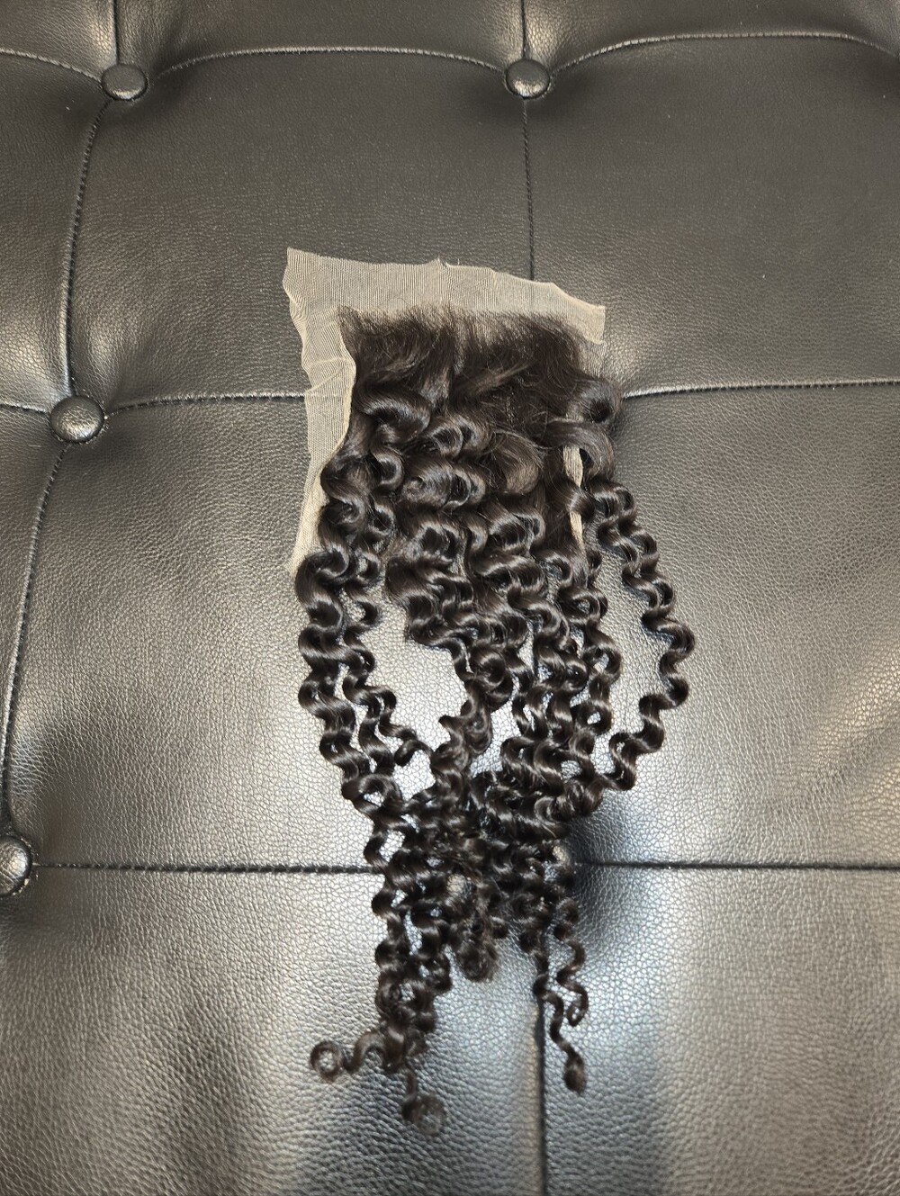 14" Raw Virgin Burmese Curly 4x4 HD Lace Closure